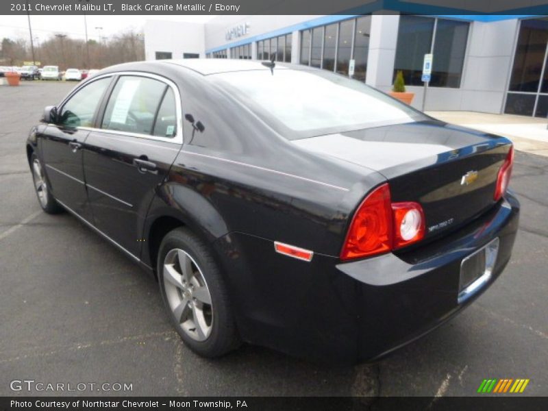 Black Granite Metallic / Ebony 2011 Chevrolet Malibu LT