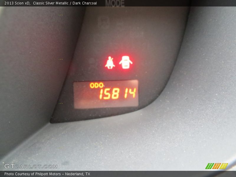 Classic Silver Metallic / Dark Charcoal 2013 Scion xD