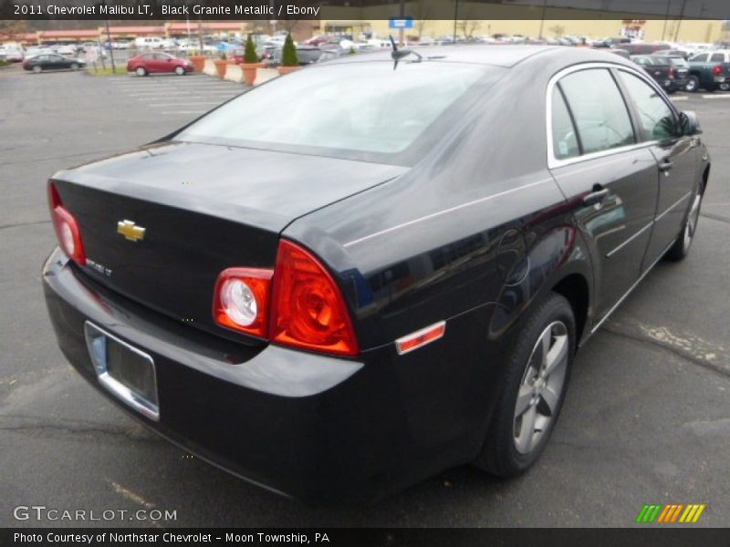 Black Granite Metallic / Ebony 2011 Chevrolet Malibu LT