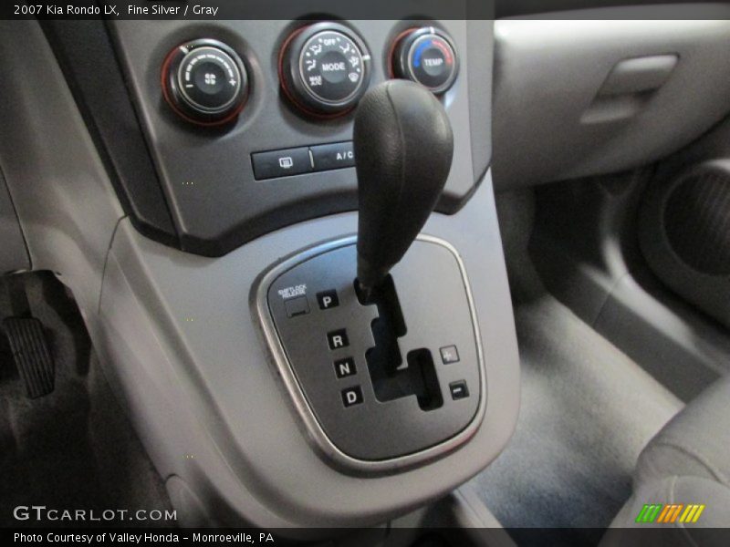 Fine Silver / Gray 2007 Kia Rondo LX