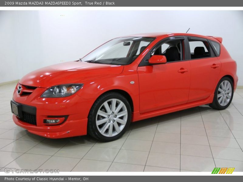 True Red / Black 2009 Mazda MAZDA3 MAZDASPEED3 Sport