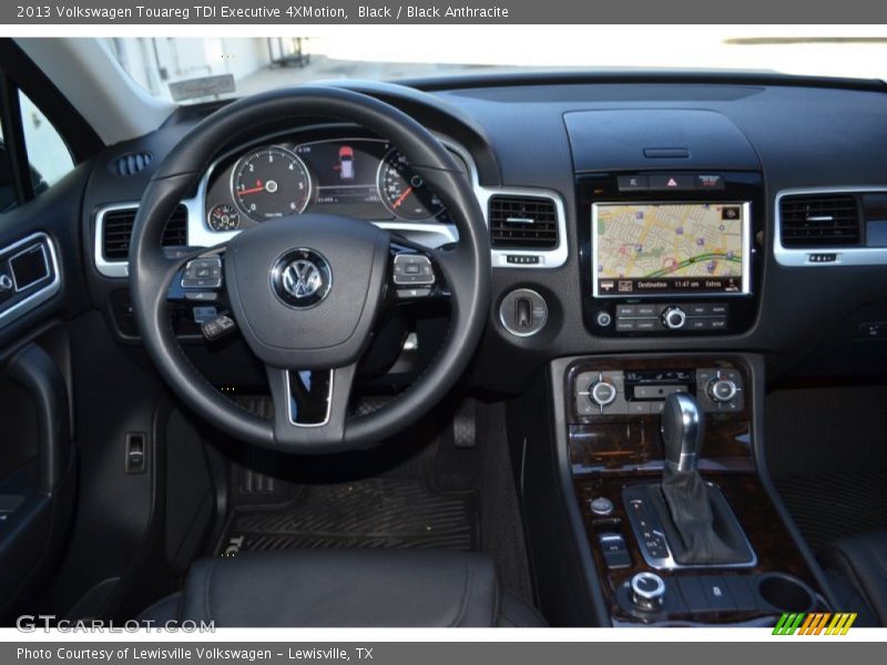 Black / Black Anthracite 2013 Volkswagen Touareg TDI Executive 4XMotion