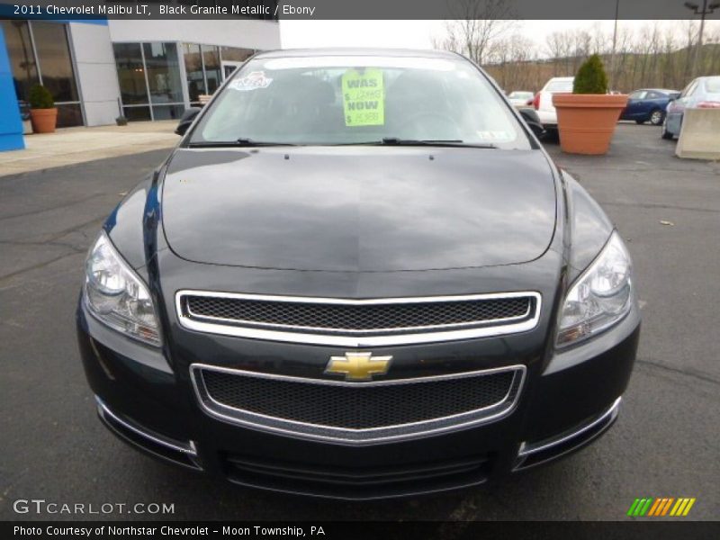 Black Granite Metallic / Ebony 2011 Chevrolet Malibu LT