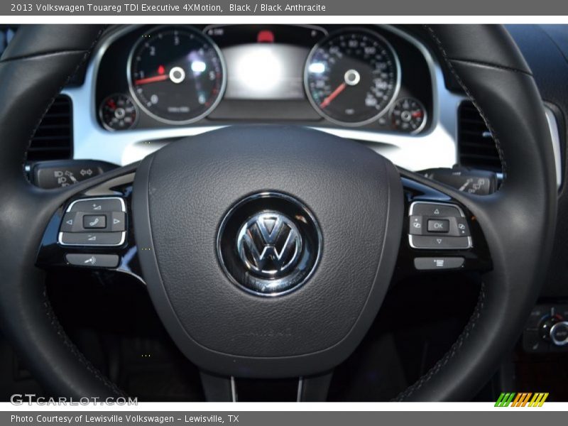 Black / Black Anthracite 2013 Volkswagen Touareg TDI Executive 4XMotion