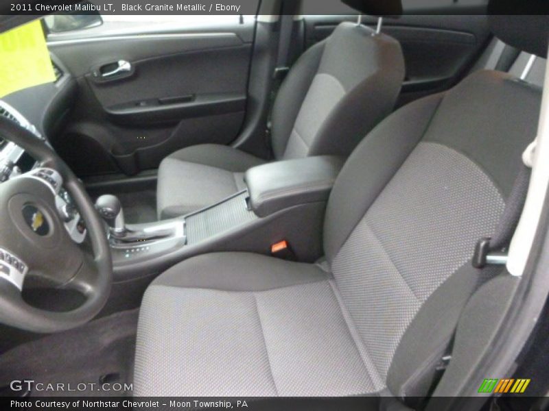 Black Granite Metallic / Ebony 2011 Chevrolet Malibu LT