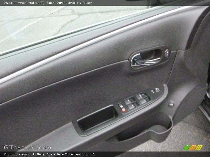 Black Granite Metallic / Ebony 2011 Chevrolet Malibu LT