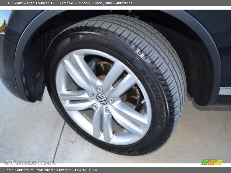 Black / Black Anthracite 2013 Volkswagen Touareg TDI Executive 4XMotion