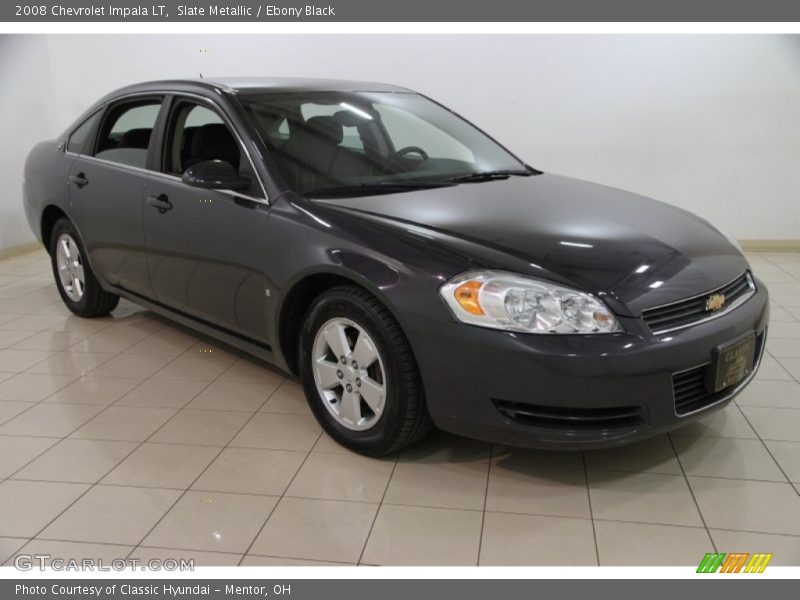 Slate Metallic / Ebony Black 2008 Chevrolet Impala LT