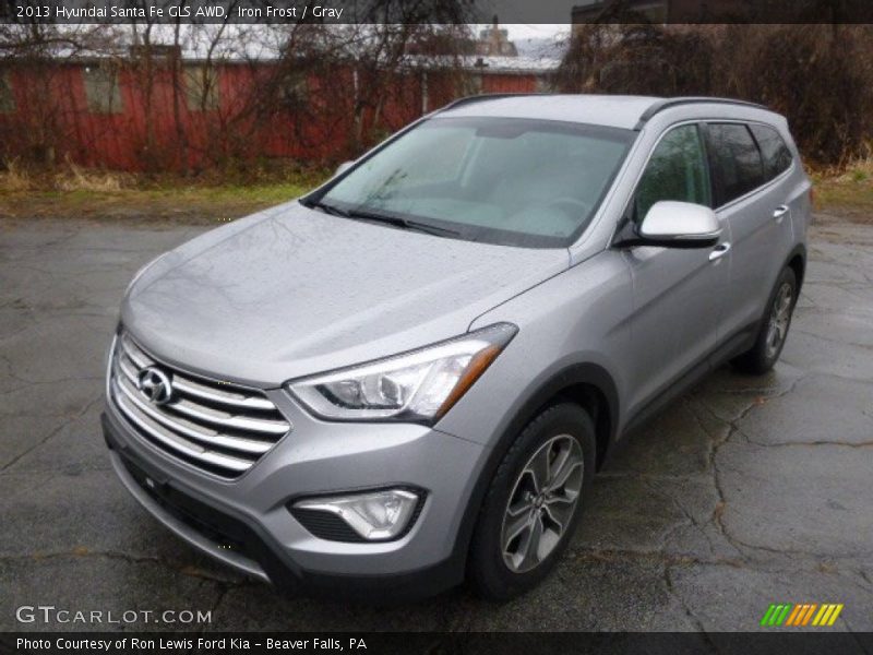 Iron Frost / Gray 2013 Hyundai Santa Fe GLS AWD