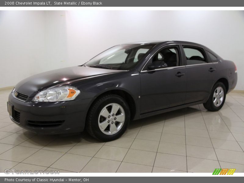 Slate Metallic / Ebony Black 2008 Chevrolet Impala LT