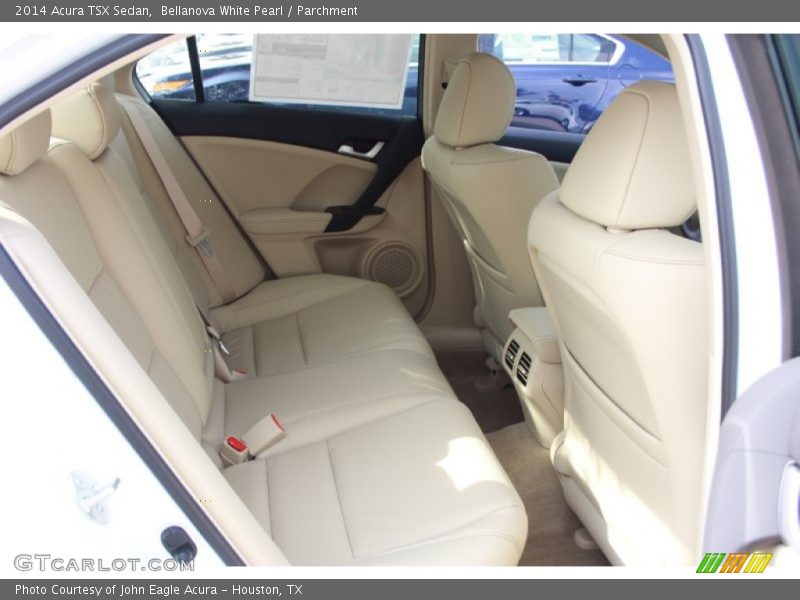 Bellanova White Pearl / Parchment 2014 Acura TSX Sedan
