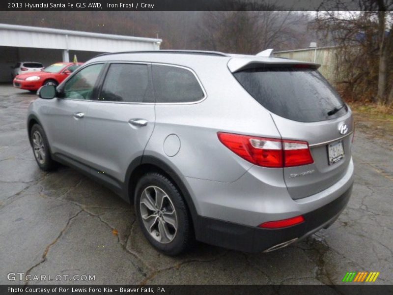 Iron Frost / Gray 2013 Hyundai Santa Fe GLS AWD