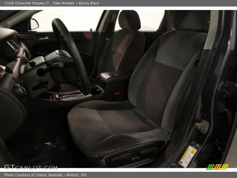Slate Metallic / Ebony Black 2008 Chevrolet Impala LT