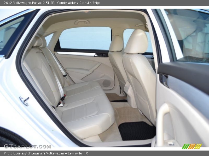 Candy White / Cornsilk Beige 2012 Volkswagen Passat 2.5L SE