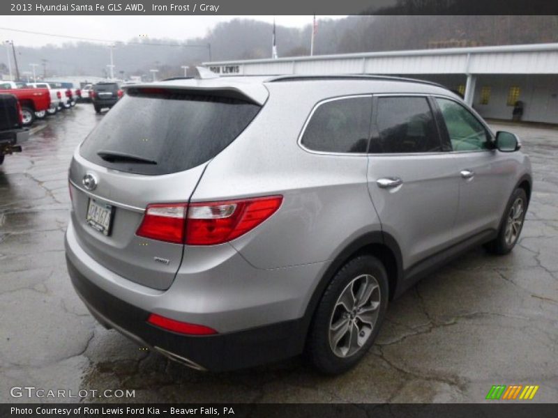 Iron Frost / Gray 2013 Hyundai Santa Fe GLS AWD