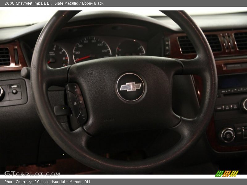 Slate Metallic / Ebony Black 2008 Chevrolet Impala LT