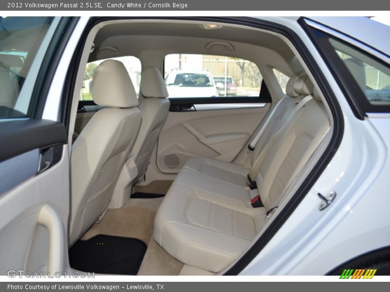 Candy White / Cornsilk Beige 2012 Volkswagen Passat 2.5L SE