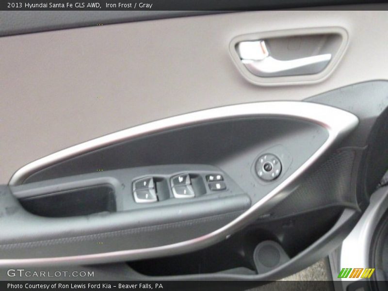 Iron Frost / Gray 2013 Hyundai Santa Fe GLS AWD