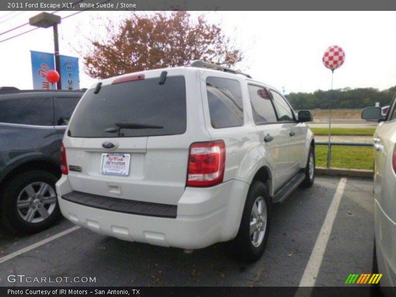 White Suede / Stone 2011 Ford Escape XLT