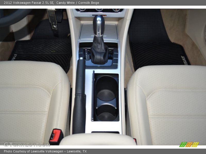 Candy White / Cornsilk Beige 2012 Volkswagen Passat 2.5L SE