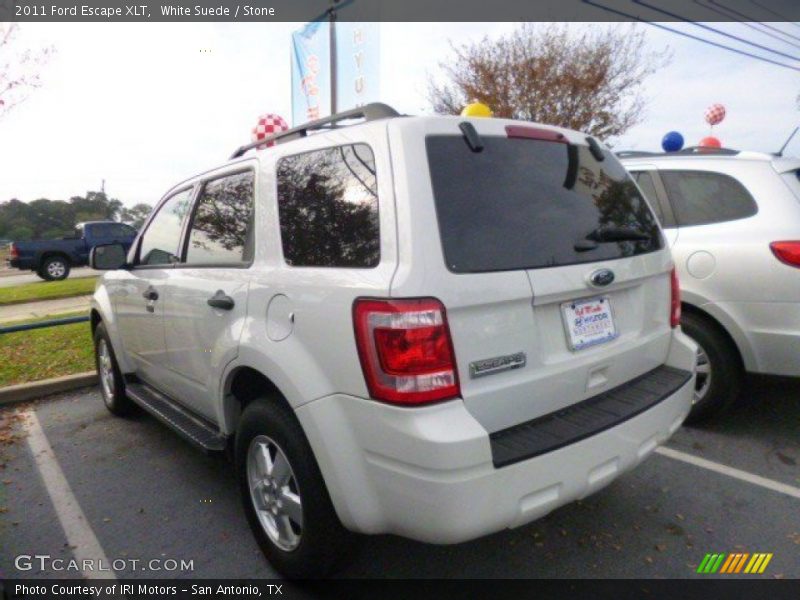 White Suede / Stone 2011 Ford Escape XLT