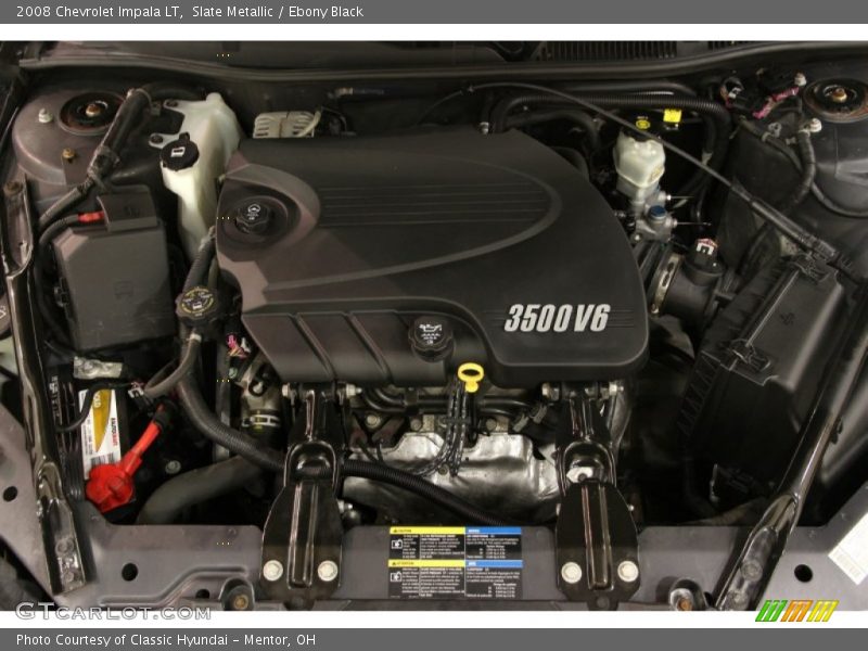 Slate Metallic / Ebony Black 2008 Chevrolet Impala LT