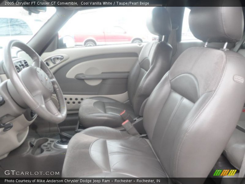 Cool Vanilla White / Taupe/Pearl Beige 2005 Chrysler PT Cruiser GT Convertible