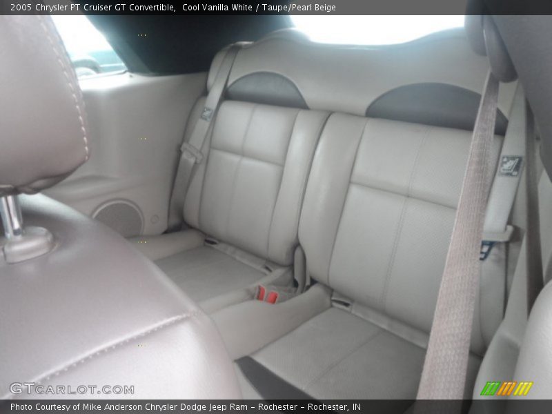 Cool Vanilla White / Taupe/Pearl Beige 2005 Chrysler PT Cruiser GT Convertible
