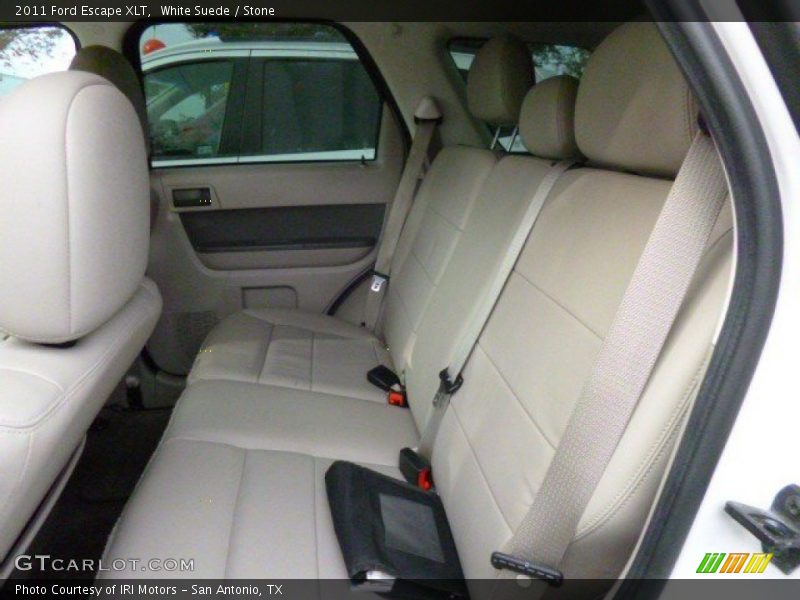 White Suede / Stone 2011 Ford Escape XLT