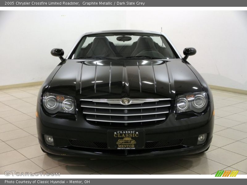 Graphite Metallic / Dark Slate Grey 2005 Chrysler Crossfire Limited Roadster