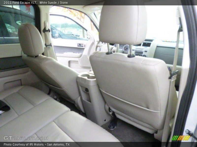White Suede / Stone 2011 Ford Escape XLT