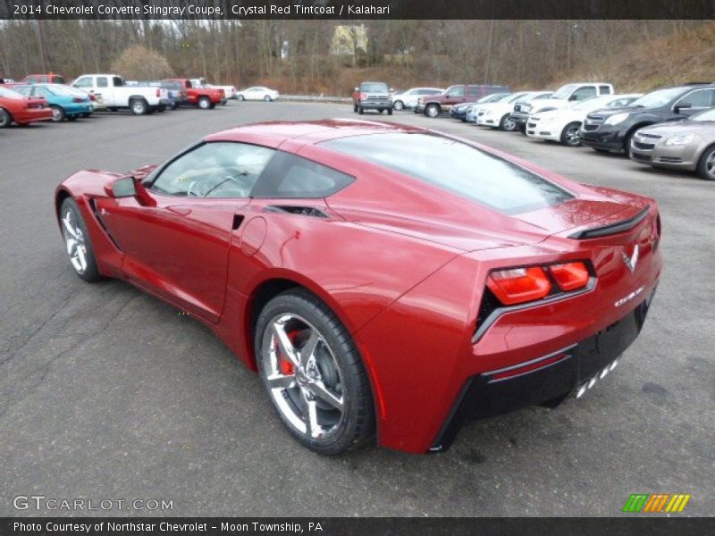 Crystal Red Tintcoat / Kalahari 2014 Chevrolet Corvette Stingray Coupe