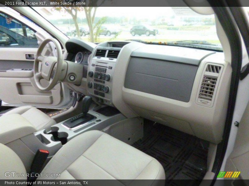 White Suede / Stone 2011 Ford Escape XLT