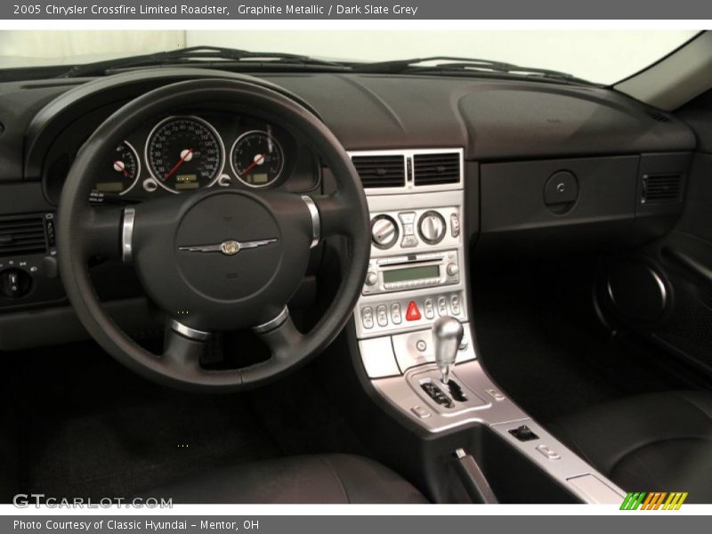 Graphite Metallic / Dark Slate Grey 2005 Chrysler Crossfire Limited Roadster