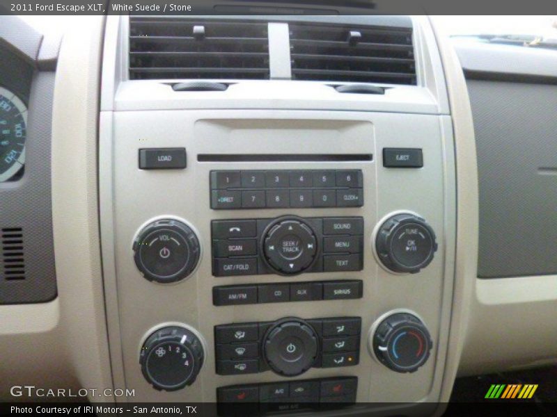White Suede / Stone 2011 Ford Escape XLT