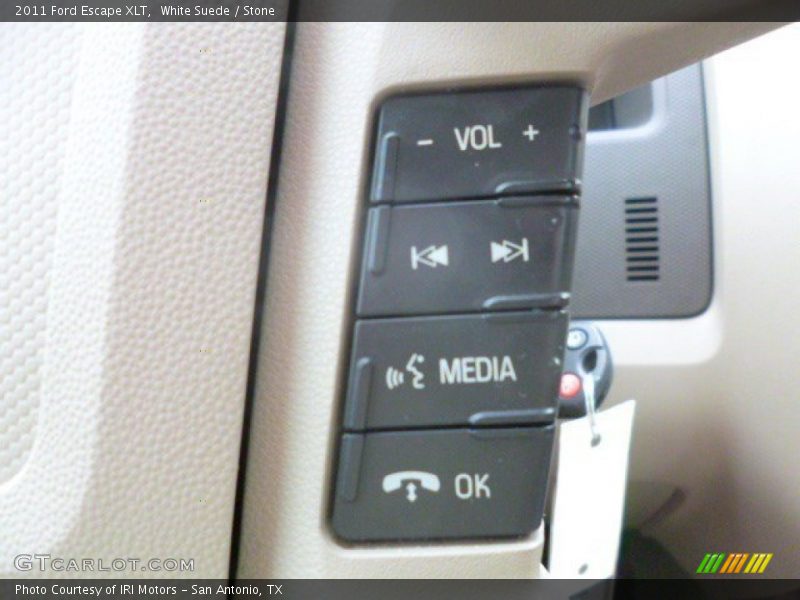White Suede / Stone 2011 Ford Escape XLT