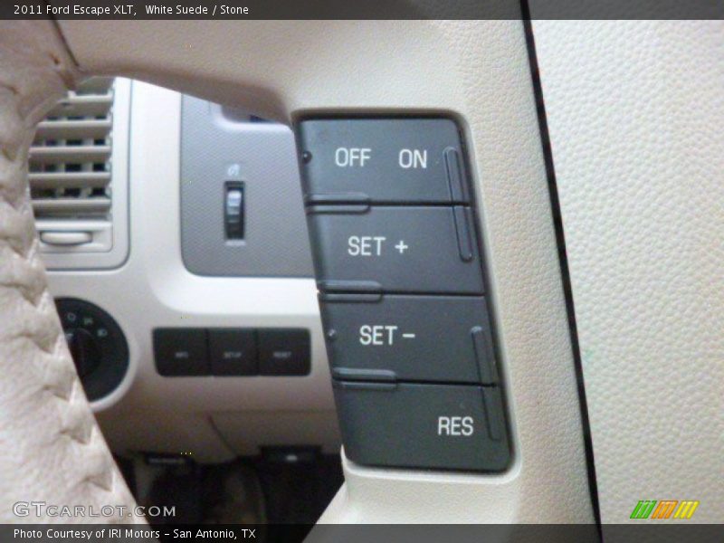 White Suede / Stone 2011 Ford Escape XLT