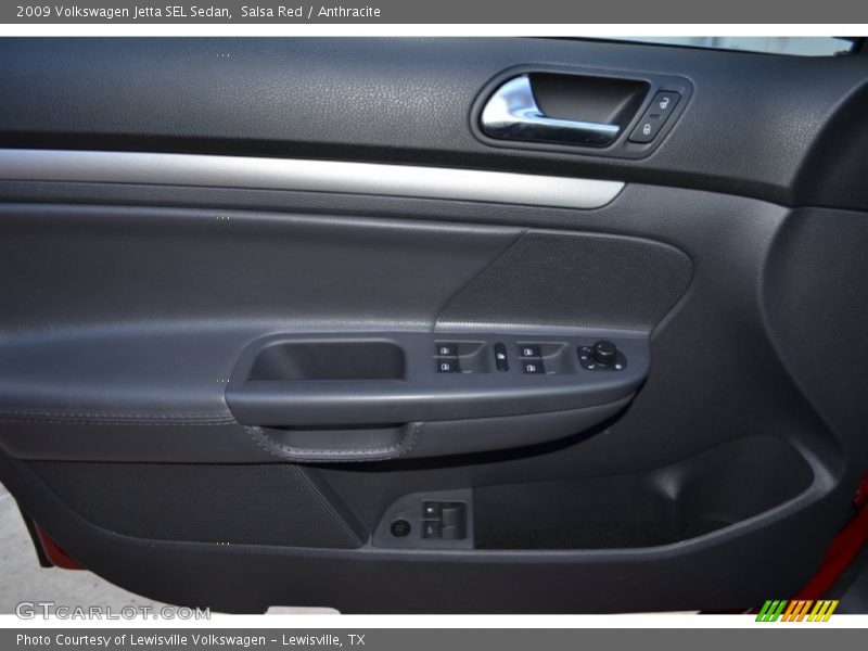 Salsa Red / Anthracite 2009 Volkswagen Jetta SEL Sedan
