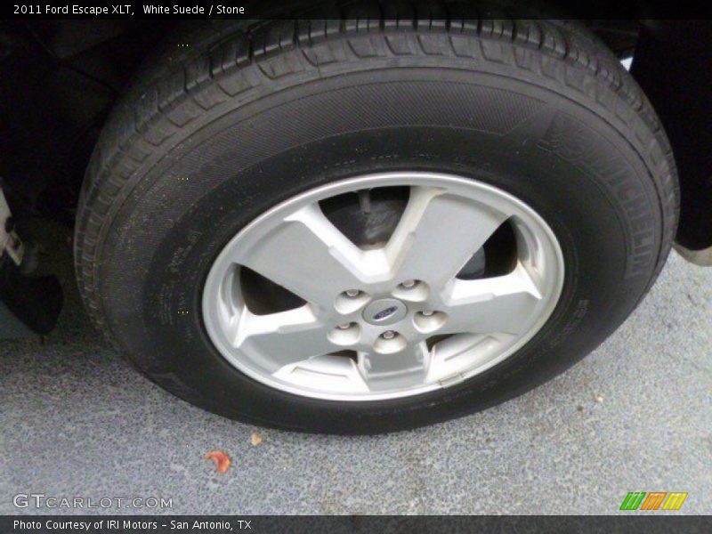 White Suede / Stone 2011 Ford Escape XLT