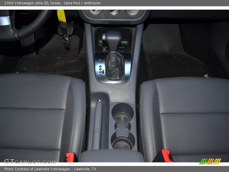 Salsa Red / Anthracite 2009 Volkswagen Jetta SEL Sedan