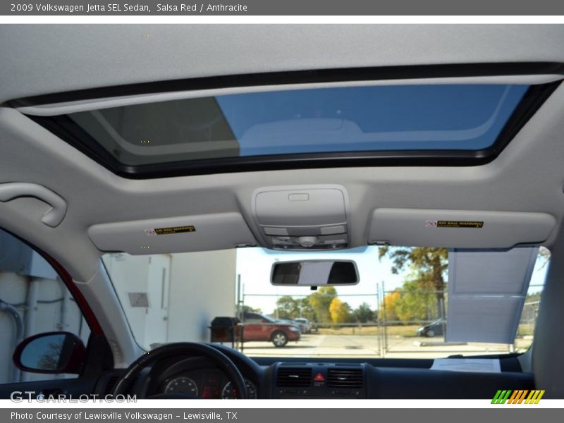 Salsa Red / Anthracite 2009 Volkswagen Jetta SEL Sedan