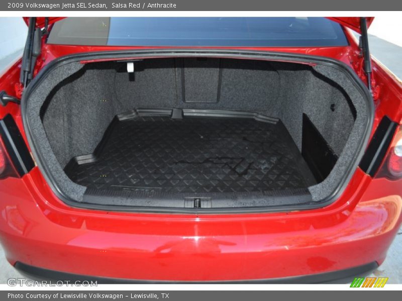 Salsa Red / Anthracite 2009 Volkswagen Jetta SEL Sedan