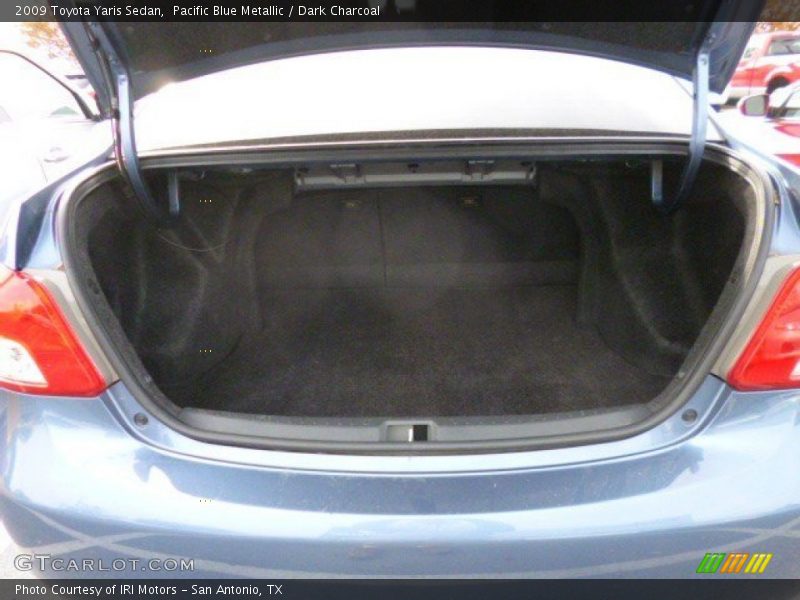 Pacific Blue Metallic / Dark Charcoal 2009 Toyota Yaris Sedan