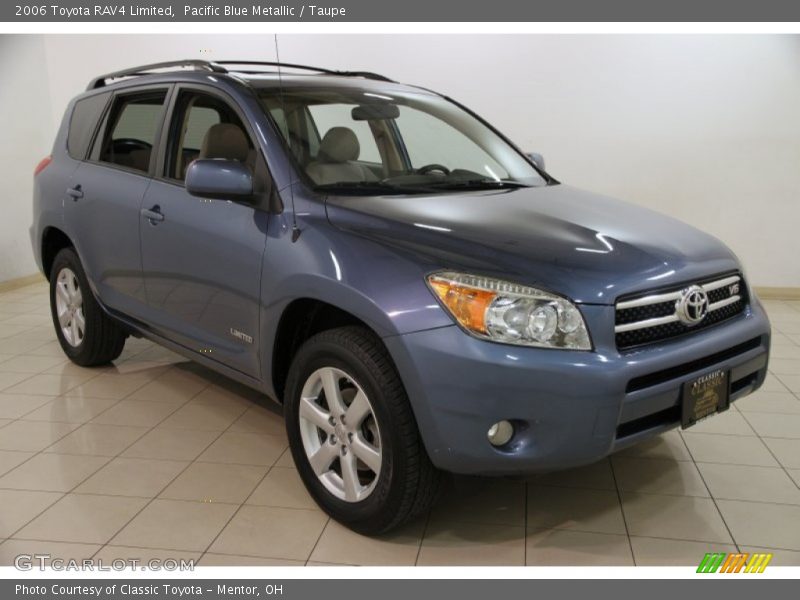 Pacific Blue Metallic / Taupe 2006 Toyota RAV4 Limited