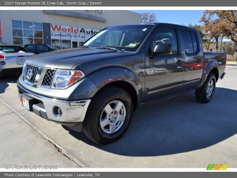 Storm Gray / Desert 2007 Nissan Frontier SE Crew Cab