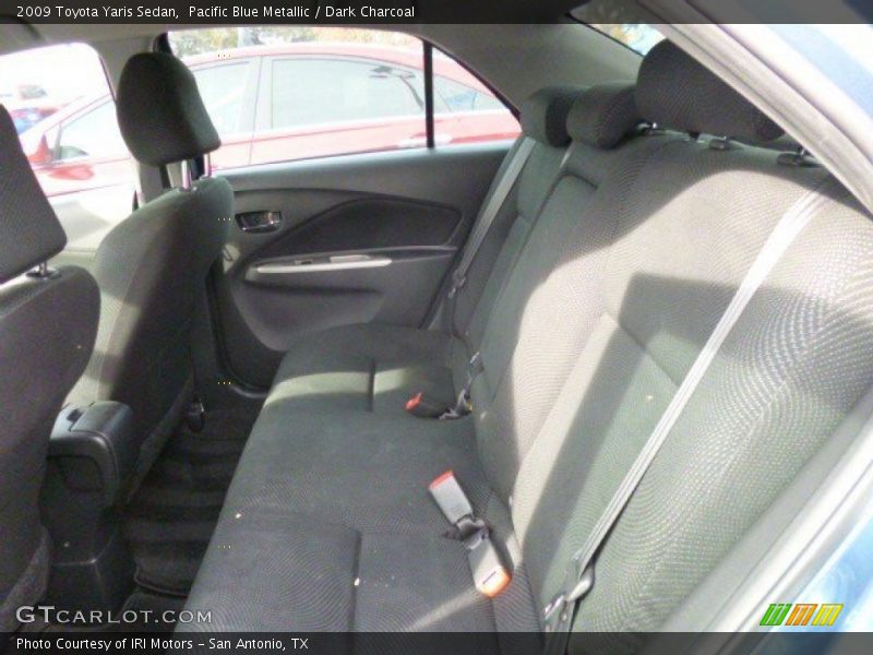 Pacific Blue Metallic / Dark Charcoal 2009 Toyota Yaris Sedan