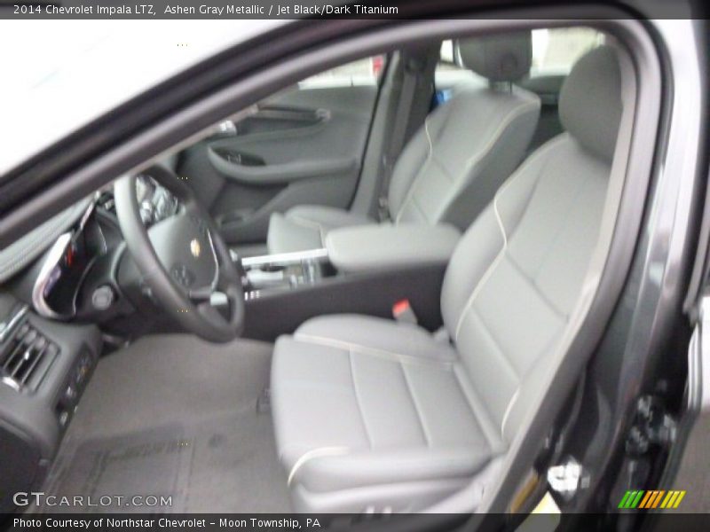 Ashen Gray Metallic / Jet Black/Dark Titanium 2014 Chevrolet Impala LTZ