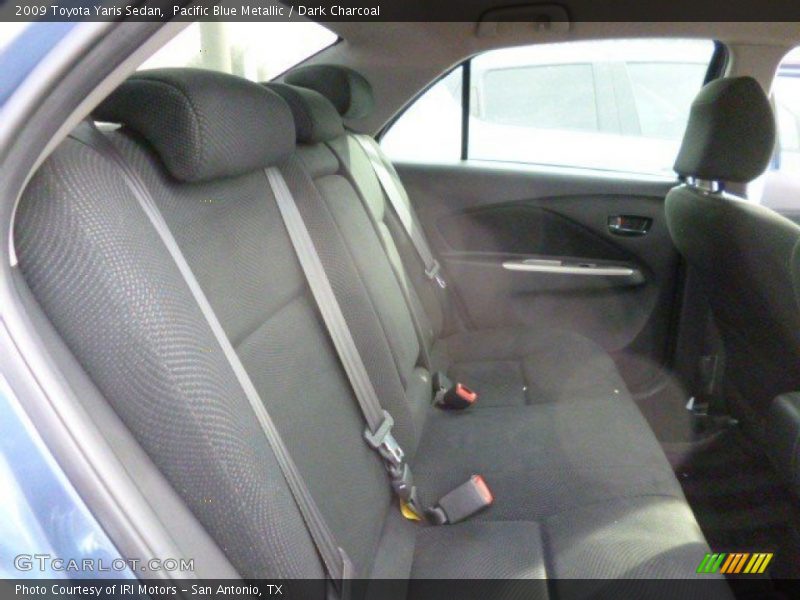 Pacific Blue Metallic / Dark Charcoal 2009 Toyota Yaris Sedan