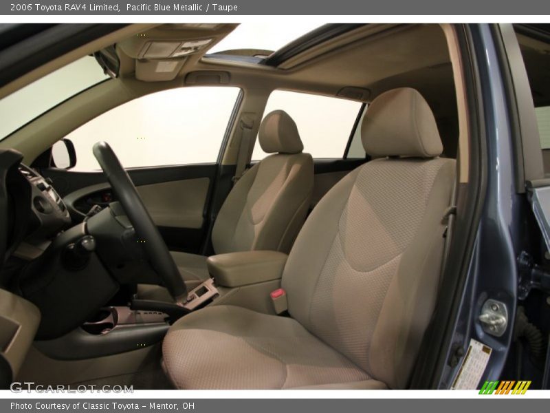 Pacific Blue Metallic / Taupe 2006 Toyota RAV4 Limited