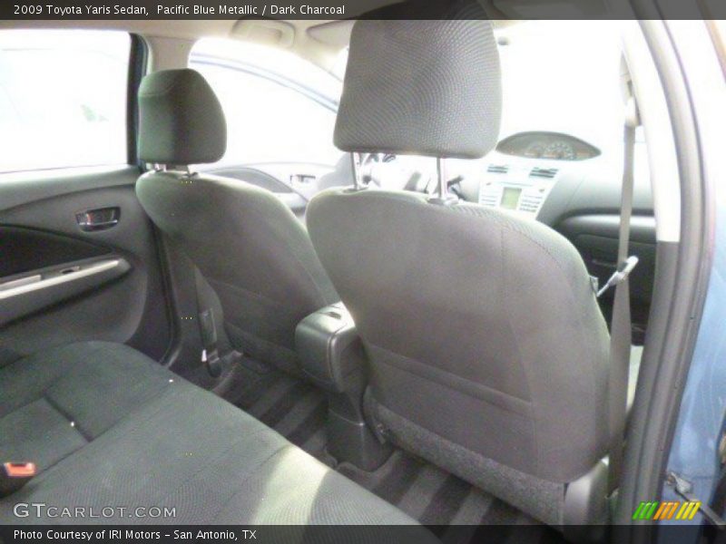 Pacific Blue Metallic / Dark Charcoal 2009 Toyota Yaris Sedan